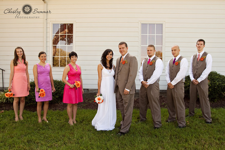 wedding party mt. juliet tn wedding photographer